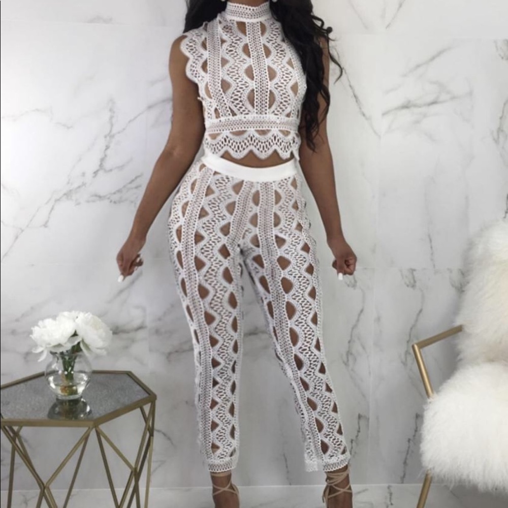 2 piece crotchet set